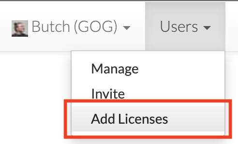 Add Game Licenses