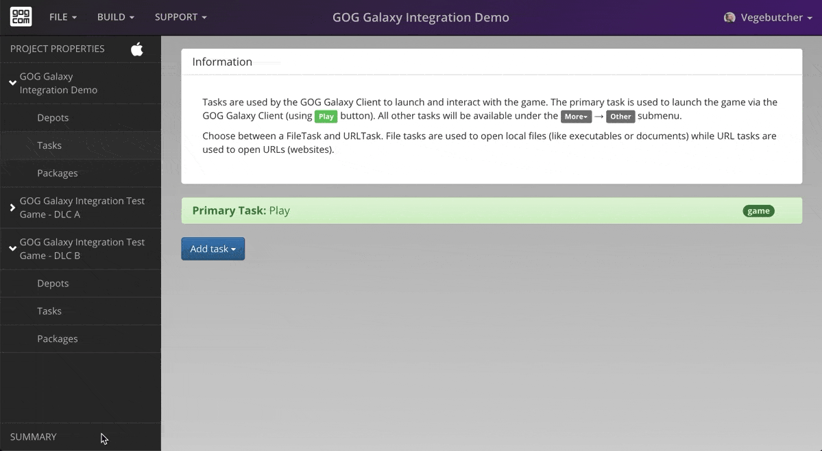 Build Your Game - GOG Developer Docs